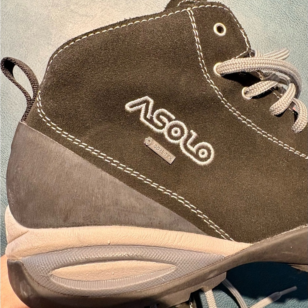 Asolo Black and Gray Hiking Boots - Picture 7 of 9